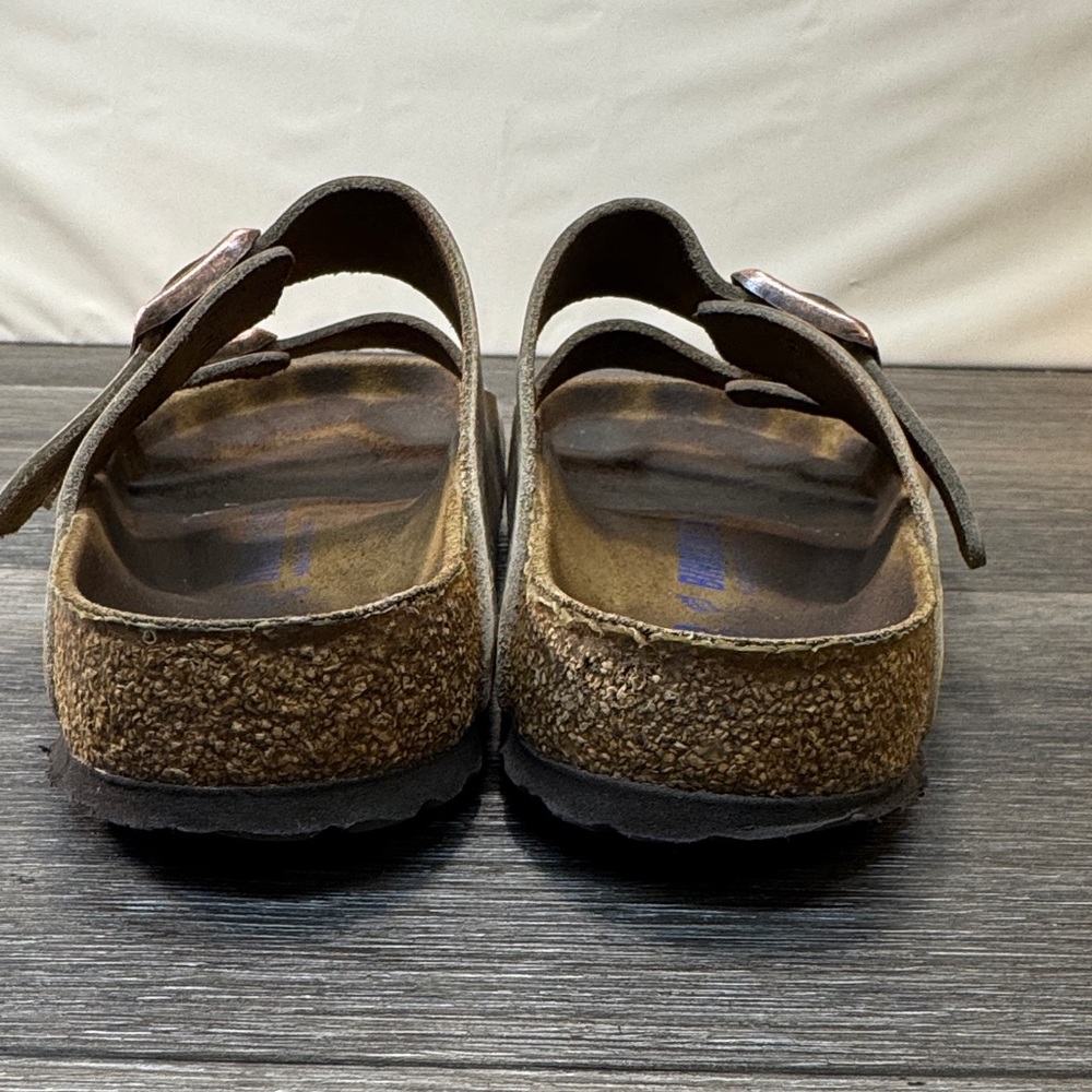 Birkenstock Tan Double Strap Sandals size 38 (j235) - Picture 8 of 8